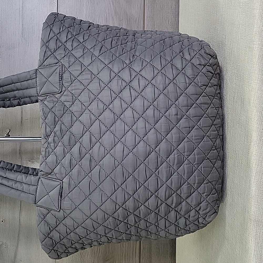 MZ Wallace Charcoal Quilted Tote - Picture 5 of 16